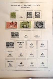 NETHERLANDS NIEDERLANDE 1867 1938 COLLECTION on sheets  