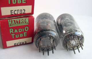   vintage electron tubes supplied by TELEFUNKEN and made in GERMANY