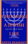 choosing a jewish life a anita diamant paperback $ 14