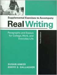   Real Writing, (0312431651), Susan Anker, Textbooks   