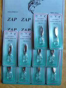 LURES Snapper Zapper Spoon Kastmaster Style 1/8oz 12PC  