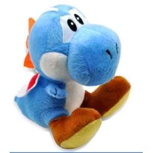    Super Mario DARK BLUE Yoshi Plush Doll 12 