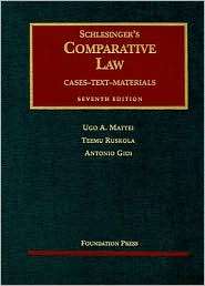Schlesingers Comparative Law, 7th, (1587785919), Rudolph B 