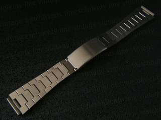 NOS 18mm Heavy Stainless LCD LED Vintage Watch Band  