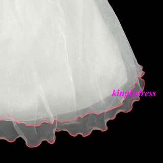 Size 4 5 NEW Flower Girl Pageant Wedding Party Bridesmaid Dress 