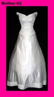 Org$999 Mori Lee White 8 Informal Wedding Bridal Dress  