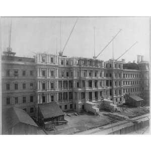  Construction,State,War & Navy bldg,Washington,DC,1886 