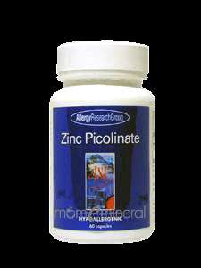 Zinc Picolinate 25 mg 60 caps by Allergy Research Group  