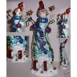  Skiing Snowman by Roman, Inc.   New, 13 