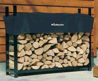 x4x14 Woodhaven Firewood Log Rack & Cover 1/4cord+  