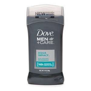  Dove Men+Care 48h Deodorant, Aqua Impact, 3 oz Health 
