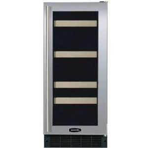  15 Beverage and Wine Cooler Finish Black Cabinet With 