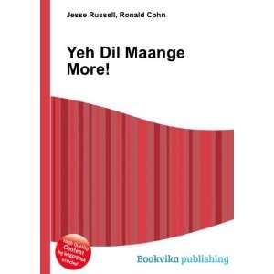  Yeh Dil Maange More Ronald Cohn Jesse Russell Books