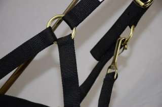 Weaver Leather 1 Basic Horse Halter Adjustible Black S  