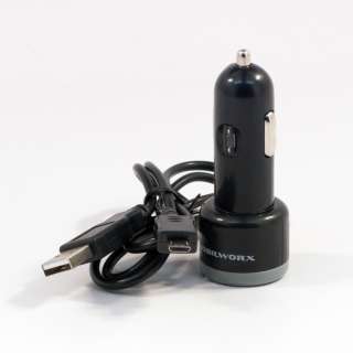 MICRO USB CAR CHARGER + DATA SYNC CABLE FOR LG Shine 2  