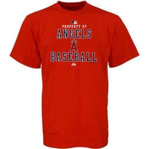   Angels of Anaheim Youth Red Property Of T shirt