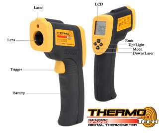 Thermo Tech Non Contact Infrared Digital Thermometer  
