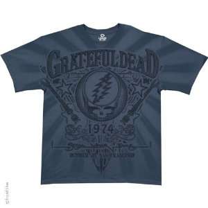 Grateful Dead San Francisco 74 T Shirt (Solid), L  Sports 