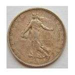 France silver coin 1 FRANC 1917 5 grams 835/1000  
