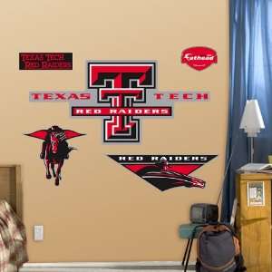  NCAA Texas Tech Red Raiders Logo Fat Head Sports 