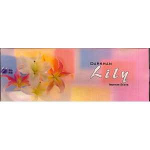  Lily   120 Sticks Box   Darshan Incense