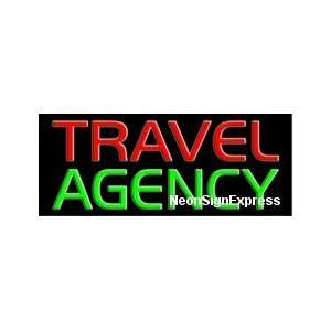  Neon Sign   TRAVEL AGENCY 