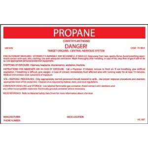  LABELS PROPANE 3 1/4X5