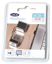 LACIE USB FLASH DRIVE MOSKEYTO 8GB TINY NANO PC MAC READYBOOST ONLINE 