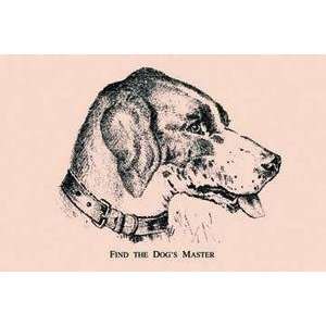  Vintage Art Find the Dogs Master   22127 5
