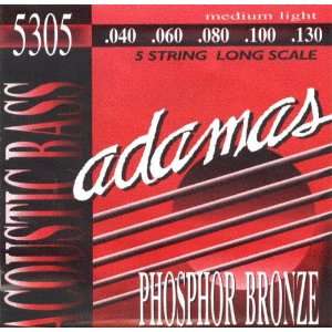  Adamas Electric Acoustic Bass 5 String Phosphor Bronze 