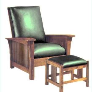   Furniture Design Plan #182 Spindle Arm Morris Chair