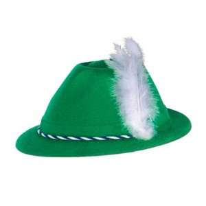  Green Velour Apline Hat