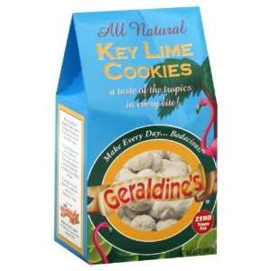 Geraldines Cookies, Key Lime, 6 Ounce (Pack of 6)  