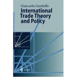 Image International Trade Theory and Policy Giancarlo Gandolfo