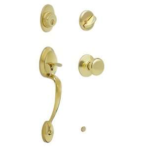 Schlage F360 PLY 505 PLY 605 Plymouth Single Cylinder Handleset with 