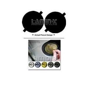 Porsche Cayman (06 09) Fog Light Vinyl Film Covers by LAMIN X Gun 