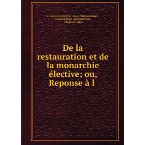   Chateaubriand vicomte de FranÃ§ois  RenÃ© Chateaubriand  Books