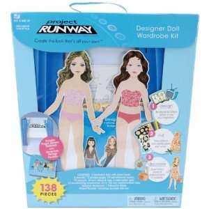 Project Runway Designer Doll Wardrobe Kits Brunette 1 & Brunette 2
