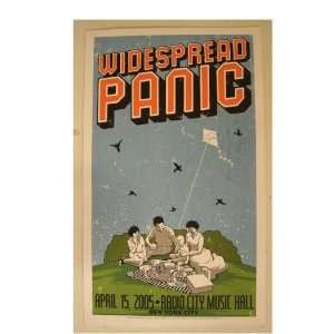 Widespread Panic Poster Concert Gig NYC April 2005