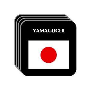 Japan   YAMAGUCHI Set of 4 Mini Mousepad Coasters