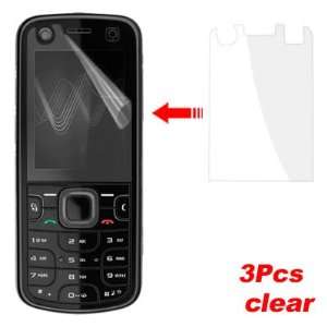   Clear Plastic LCD Screen Protective Film for Nokia 5320 Electronics