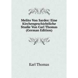   Studie Von Carl Thomas (German Edition) Karl Thomas Books