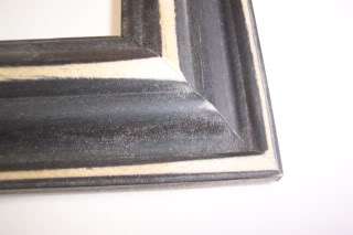 Black Weathered Wood Picture Frames Distressed  
