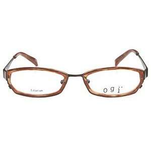  OGI Titanium 5408 1067 Brown Pearl Eyeglasses Health 