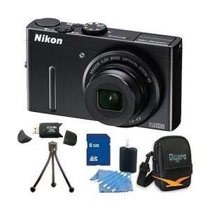  Nikon Coolpix P300 12MP F1.8 Black Digital Camera 8GB 