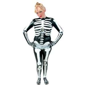   Latex Fashions Skeleton Body Paint Costume