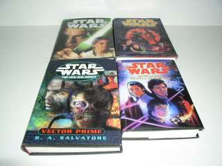Star Wars, Lot of 4 Hardback Books, HB/DJ, Mint  