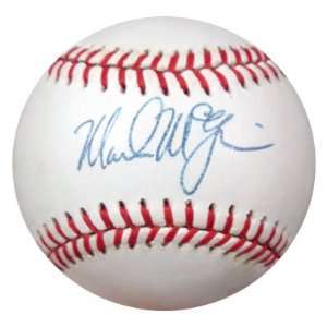  Mark McGwire Autographed Baseball   AL PSA DNA #J57050 