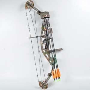 Hoyt MagnaTec XT 2000 Compound Bow ADJUSTABLE Draw+Weight w/Quiver 