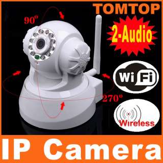 WiFi Security IP Camera Two Way Audio IR Night Vision  